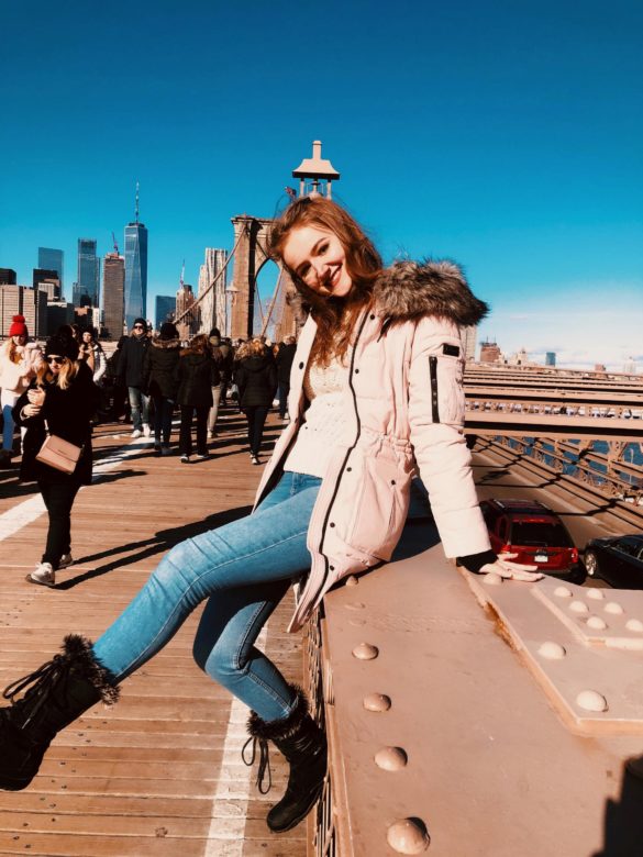 Au pair sitting with syuline